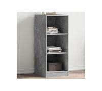 Garde robe gris béton 48x41x102 cm bois d ingénierie Gris G