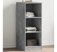 vidaXL Garde-robe gris béton 48x41x102 cm bois d'ingénierie