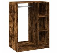 Garde-robe gris béton 77x48x102 cm bois d'ingénierie
