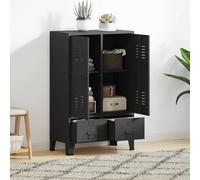 Garde-robe Industrielle Anthracite 67x35x107 cm Acier Armoire Rangement vidaXL