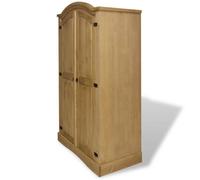 Garde-robe - KAI - Corona - Pin massif - 2 portes - Style mexicain