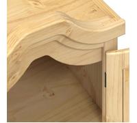 Garde-robe - MOTHINESSTO - Corona - Bois de pin massif - 2 portes - 1 tiroir