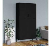 VIDAXL Garde-robe - Noir