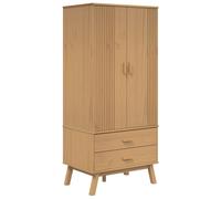 Garde-robe OLDEN marron 76,5x53x172 cm bois massif de pin