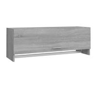 Garde-robe Sonoma gris 100x32,5x35 cm Bois d'ingénierie
