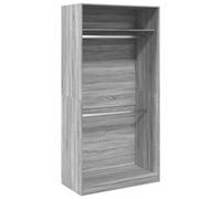 Garde-robe sonoma gris 100x50x200 cm bois d'ingénierie