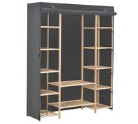 Garde-robe Tissu Penderie Armoire Rangement Etagère Vêtements Chambre vidaXL