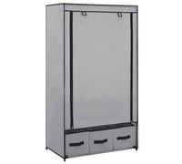 Garde-robe Tissu Penderie Armoire Rangement Etagère Vêtements Chambre vidaXL