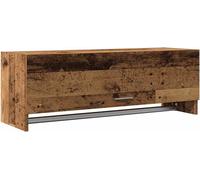 Garde-robe vieux bois 100x32,5x35 cm bois d'ingénierie