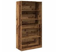 Garde-robe vieux bois 100x50x200 cm bois d'ingénierie