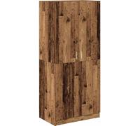 Garde-robe vieux bois 80x52x180 cm bois d'ingénierie