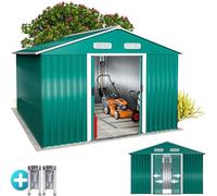 GARDEBRUK Abri de Jardin métal XXXL Vert