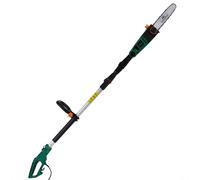 GARDEBRUK® Elagueuse sur perche électrique 750W poignée ergonomique lame 26cm télescopique coupe branche tronçonneuse sécateur scie arbre branches