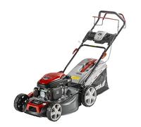Tondeuse à gazon à essence avec entraînement Garden DEDRA, 4,0 kW, Loncin 196 cm3, V200, 51 cm, portée de coupe, réglage de hauteur de coupe centrale, fonction de mulching, fonction de nettoyage de la