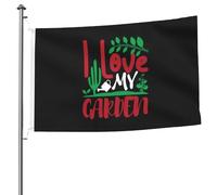Garden Flag I Like Mon Treer Drapeau Léger Drapeau Extérieur Couleurs Vives Flags De Cour Pour Célébrations Porche 90X150Cm
