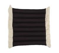 Garden Glory Coussin de siège Garden Glory à franges Noir. frange offwhite. 38x40 cm