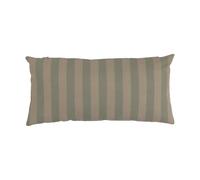 Garden Glory Coussin rayé Garden Glory Eucalyptus vert-beige. 25x50 cm