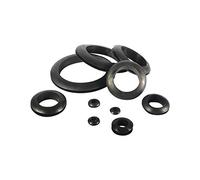 Garden Hose Fittings Multi Size Water Pipe/Wire Protection Sleeve Rubber Protection O-Ring Inner Diameter 5/6/7/12/20/22/25/30/40/50/60mm 15Pcs (Color : Inner Hole 40mm)