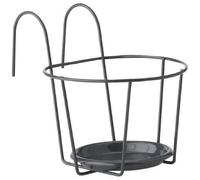 Garden id porte-pot balcon - 21 cm - Anthracite