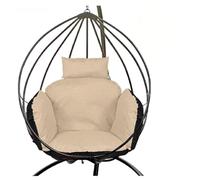 GARDEN KING ROYAL REST Coussin de siège pour Fauteuil Suspendu, avec Dossier, Appui-tête, Coussin pour balancelle Suspendue, Facile d'entretien, imperméable