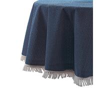 Garden-Kollektion Beautex Nappe en Mousse Souple de Camping de Balcon de terrasse de Jardin résistante aux intempéries, Taille + Couleur sélectionnable, Ovale 150 x 210 cm, Bleu Foncé