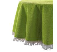 Garden-Kollektion Beautex Nappe en Mousse Souple de Camping de Balcon de terrasse de Jardin résistante aux intempéries, Taille + Couleur sélectionnable, Rond 160 cm, Vert Pomme