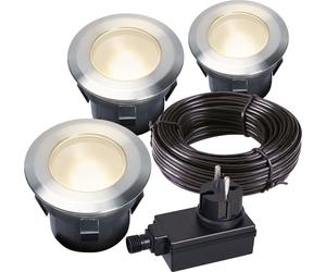Garden Lights - Larch Set - Spot à Encastrer - 12 V - 30 Lm - 1 W - 3000 K