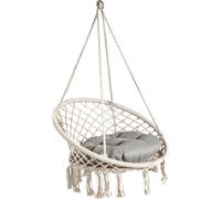 Garden Pleasure Fauteuil suspendu Barbuda blanc, 1 pce