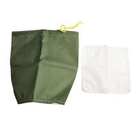 Garden Sacs filtrants de 3,8 l en matériau composite 600D, maille multiple de 25 à 220 pour la croissance et l'extraction des plantes, sac à bulles réutilisable pour brassage maison (vert, 190)
