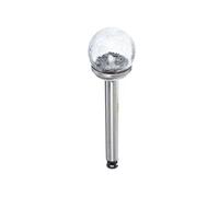 Atmosphera - Balise solaire Nara - inox et verre - argent - D10 cm