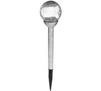 Garden Sweet Light - Balise Solaire Inox "Verre" 36cm Argent Argent G