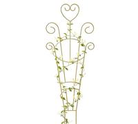 Garden Trellis Set, Metal Plant Training Tool, 76 x 27 cm Weather Resistant Iron Grid, Floral Support Structure Frame, Space Saving Vertical Growth, Suitable for Balcony Terrace Climbing Vines