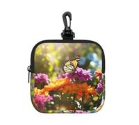 Garden2 Sac de rangement imperméable pour sac à main, mini pochette cosmétique carrée, durable et légère