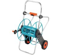 GARDENA 02674-20 Metall 100 Dévidoir de tuyau sur roues nu 1 pc(s) gris, turquoise, orange