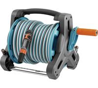 GARDENA 08010-20 Classic 10 Set Enrouleur de tuyau d'arrosage 13 mm 10 m 1/2 pouce 1 pc(s) noir, turquoise, orange