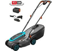 Gardena 14634-20 lawn mower Push lawn mower Battery Black, Blue