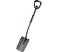Gardena Bêche télescopique ErgoLine 17020-20 – Acier inoxydable, poignée en D, manche ergonomique