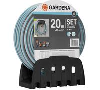 GARDENA 18005-50 mit Schlauch Porte-tuyau mural 20 m 1/2 pouce 1 set noir