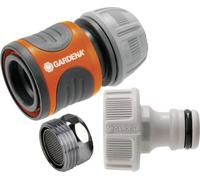 GARDENA 18285-20 plastique Raccord de robinet raccord enfichable, Ø 13 mm (1/2\ ), Ø 15 mm (1/2\ ), 24,2 mm (3/4\ ) (filet int.), 26