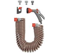 Gardena 4647-20 Tuyau d'arrosage en spirale avec pistolet arroseur et accessoires 10 m