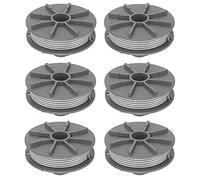 Gardena 5307-20 Bobine de fil rechange pour débroussailleuse 1,65 mm 6,1 m, Bobine de fil Coupe Bordure pour Gardena 5307 Easycut 400 Art.8846, ComfortCut450 Art.8847, PowerCut Art.8848 (6pcs)