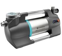 Gardena pompe de jardin 6300, SilentComfort: Pompe d’arrosage très silencieuse contrôlable par appli, débit 6 300 l/h, anti-marche à sec, acier inox, économe en énergie et étanche (9058-20)