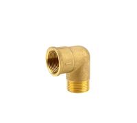Raccord coudé de tuyau GARDENA 07284-20 laiton 30,3 mm (1\ ) (filet int.), 33,25 mm (1\ ) (filet ext.)