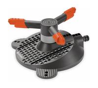 Gardena Arroseur rotatif Samba 02060-20 - 250 m², portée 18 m, filtre anti-salissures
