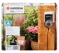Gardena Kit d'arrosage automatique balcons et terrasses 1407-20 – Jardinières jusqu'à 6 m – 230V