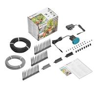 Gardena - Arrosoir automatique de vacances - Kit complet avec réservoir - Programmable pour jusqu'à 36 plantes - Autonome avec transformateur 14V