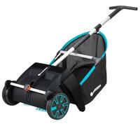 Gardena Aspirateur de Feuilles et de pelouse Balayeuse mécanique pour Le Jardin, avec Sac de Capture Amovible, système de brosses rotatives, poignée Ergonomique, Silencieux (3565-20)
