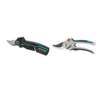 GARDENA AssistCut : Sécateur sans Fil avec Un Diamètre de Coupe de 25 mm, pour Couper Facilement & Sécateur alu à lame franche Comfort B/L: sécateur à lame franche pour branches et brindilles