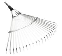 Gardena Balai à Gazon Acier Combisystem de râteau à Feuillage, Largeur de Travail de 50 cm, idéal pour balayer Les déchets de Jardin, Compatible avec Tous Les Manches CS (3102-20)
