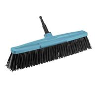 GARDENA Balai de cantonnier 45 cm Combisystem® - Poils souples - Tête plastique - Jardin et intérieur - Garantie 25 ans (3103-20)
